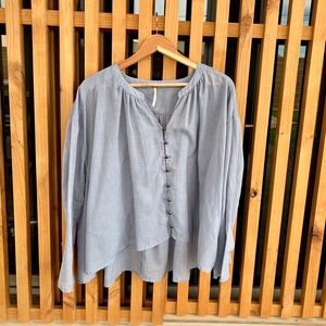 Free People boho blouse